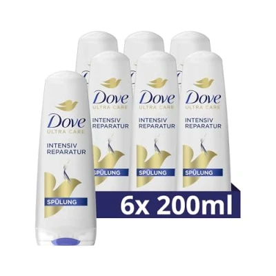 Bild av Dove Nutritive Solutions Intensiv Reparation Hårbalsam för Skadat Hår, 6 x 200 ml