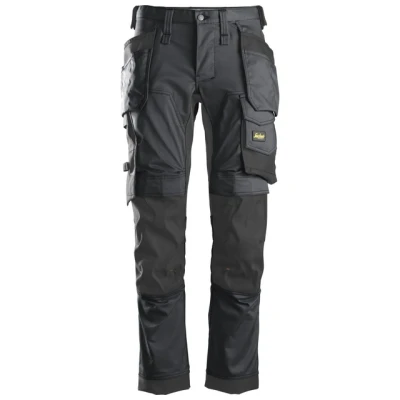 Bild av BYXA 6241 STRETCH GRÅ/SV 48 STÅLGRÅ/SVART HF AW Beijerbygg Byggmaterial
