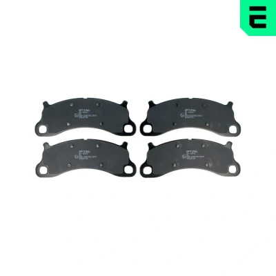 Bild av OPTIMAL BP 12870 Jeu de plaquettes frein Essieu avant préparé pour indicateur d&#039;usure, contact signal d&#039;usure exclu PORSCHE: 911 Coupe