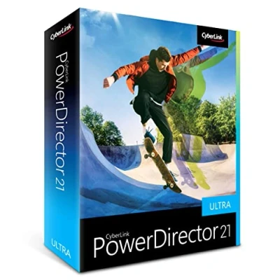 Bild av CyberLink PowerDirector 21 Ultra Universelle Videobearbeitung Lizenz Låda Windows (64 bitars)