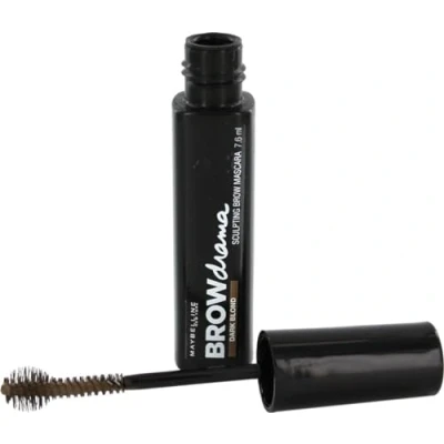 Bild av Maybelline New York, ögonbrynsmascara, Brow Drama Mascara Dark Brown 4, 7,6 ml