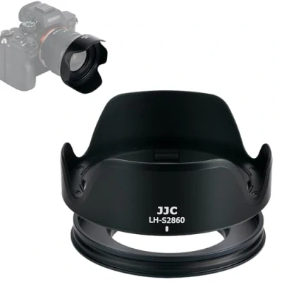 Bild av JJC objektivskydd för Sony FE 28 60 mm f/4 5,6 objektiv &amp; E PZ 16 50 f/3,5 OSS på A6300 A6400 A6500 A6600 kamera kompatibel med 40,5 filter + lock