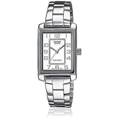 Bild av Casio Damer analog kvarts med rostfritt stål armbandsur LTP1234PD7BEF, silver, Armband