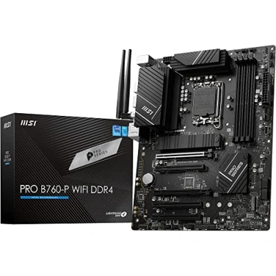 Bild av MSI PRO B760 P WIFI DDR4 carte mère LGA 1700 micro ATX