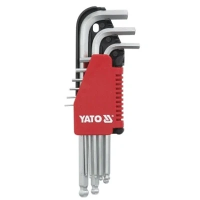Bild av YATO YT 0506 Ensemble de tournevis coudés Acier chrome vanadium 9