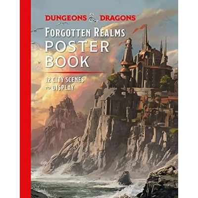 Bild av Dungeons &amp; Dragons Forgotten Realms Poster Book: 12 City Scenes to Display