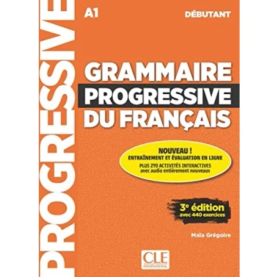 Bild av Grammaire progressive du français Niveau débutant. Buch + Audio CD: débutant, 2ème édition avec 440 exercices. Livre exercices CD