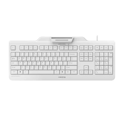 Bild av Cherry SECURE BOARD 1.0 Tangentbord Belgisk Vit