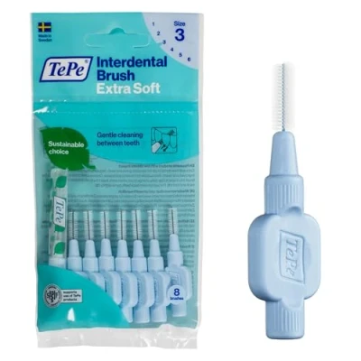 Bild av TePe Mellanrumsborste Extra Soft 0,6 mm 8 ST