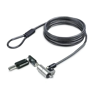 Bild av StarTech.com Nano Laptop Cable Lock 6ft (2m) Anti Theft Keyed Security Locks Slot Computers