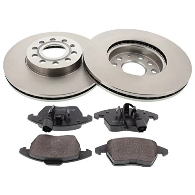 Bild av MAPCO 47830 Disques et plaquettes de freins Essieu avant ventilé contact signal d&#039;usure inclus VOLKSWAGEN: Eos, GOLF 5, 6, AUDI: A3 3/5 portes