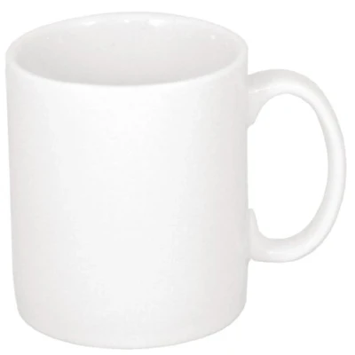 Bild av 12 x Athena Hotelware muggar 295 ml porslin vit kaffe tekopp diskmaskin säker
