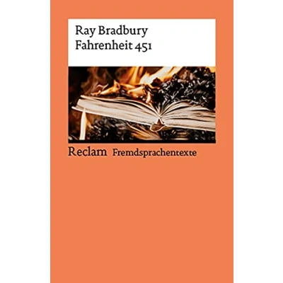 Bild av Fahrenheit 451. Englischer Text mit deutschen Worterklärungen. B2 (GER): Bradbury, Ray Originalversion; Erläuterungen 14502 Überarb. und aktual. Ausgabe 2023