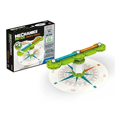 Bild av Geomag Mechanics Motion Recycled Kompass 35 st.