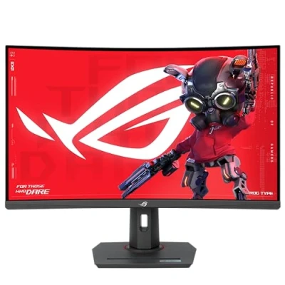 Bild av ASUS ROG Strix XG32WCS 32 tums spelskärm (2560 x 1440, krökt, 180 Hz (över 144 Hz), Fast VA, Extreme Low Motion Blur Sync, USB Type C, DisplayWidget Center, stativport, HDR)