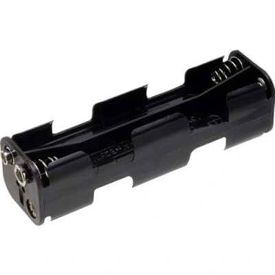 Bild av TRU COMPONENTS BH 382B batterihållare 8X Mignon (AA) tryckknappsanslutning