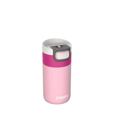 Bild av Kambukka Termosmugg 300 ml Kaffemugg To Go av rostfritt stål, läckagesäker och tät, isoleringskopp, rese kaffekopp, håller 5 timmar varm/11 h kall, modell ETNA BRUSHING BRIDE