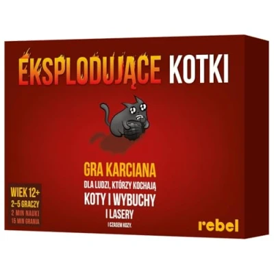 Bild av Exploding Kitties (New Edition) REBEL