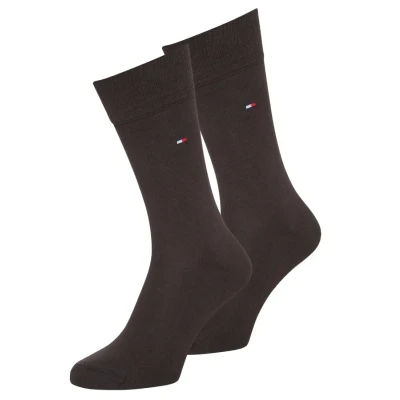 Bild av Tommy Hilfiger Classic 2P Strumpor, Storlek: 39 42, Kensington brown