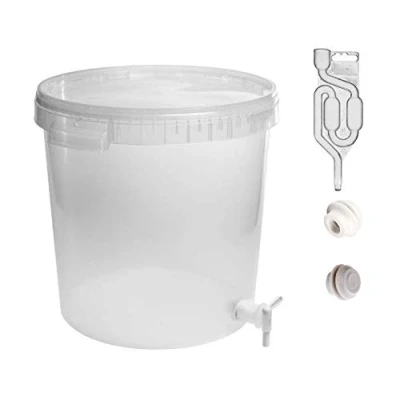 Bild av Browin 340437 Jäsningsbehållare med kran och lock, 30 L