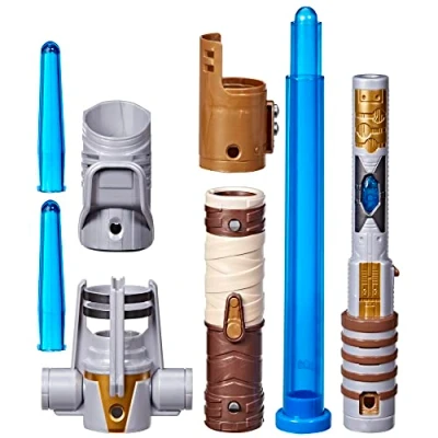 Bild av Star Wars Lightsaber Forge, Jedi Master Obi Wan Kenobi, elektronisk lasersvärd med expanderbart blått blad, från 4 år