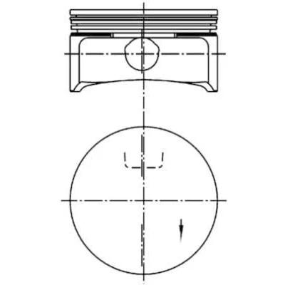 Bild av Kolv Kolbenschmidt 99741601
