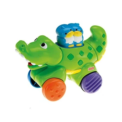 Bild av Fisher Price Toy Infant Amazing Animals Press and Go Gator småbarn mellan 636 månader.