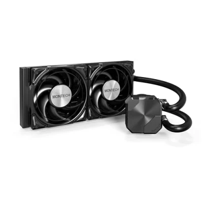 Bild av Montech HyperFlow240 Silent Black CPU Vattenkylare Max 25 dBA