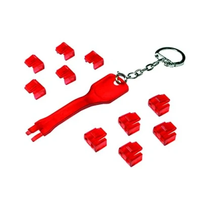 Bild av LogiLink RJ45 LAN Port Blocker (1x Key 10x Locks)