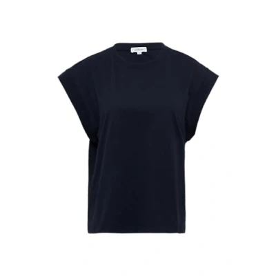 Bild av s.Oliver Relaxed FIT MIT ÜBERSCHNITTENEN Schultern Tshirt bas, Storlek: 40, Navy