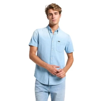 Bild av Lee Button DOWN Skjorta Light desert, Storlek: 44/46, desert