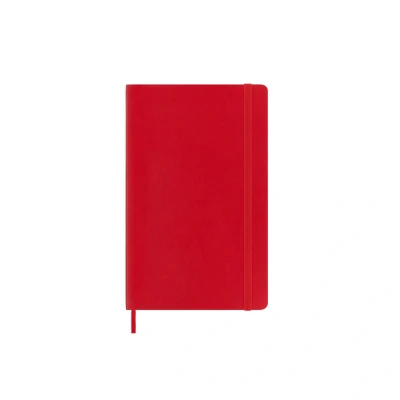 Bild av Moleskine Anteckningsbok Large Linjerad Mjukt Omslag Scharlakansröd
