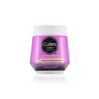 Bild av Cutex Svamppolish Remover Twist &amp; Scrub 59ml