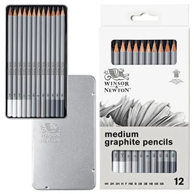 Bild av Graphite pencil medium 12pcs in tin box
