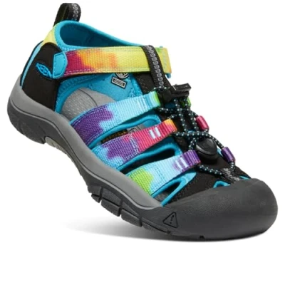 Bild av Keen Newport H2 Children Unisex Vandringssandaler för barn, Storlek: 27/28, Rainbow Textil