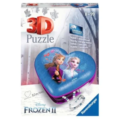 Bild av Ravensburger 11236 Frozen 2: Hjärtskrin 54 delar 3D pussel tillbehör, havslivlig