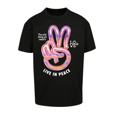 Bild av Upscale by Mister Tee Prisma Tshirt med print, Storlek: Small, Black