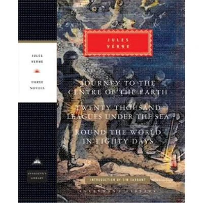 Bild av Journey to the Centre of Earth, 20,000 Leagues Under Sea, Round World in Eighty Days: Jules Verne