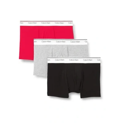 Bild av Calvin Klein Herr Trunk (förpackning med 3), Grå (Empower/Grå Heather/svart), M