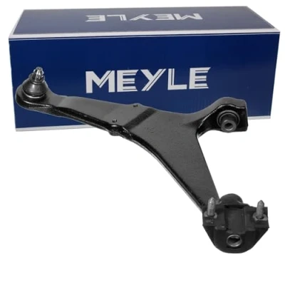 Bild av MEYLE 11 16 050 6980 Bras de suspension ORIGINAL Quality avec support en caoutchouc inférieur, Essieu avant gauche barre oscillant transversal Acier