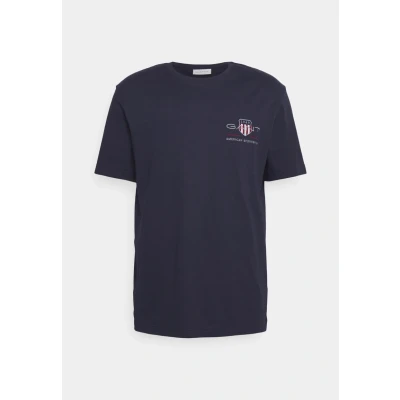 Bild av GANT REG Archive Shield Tshirt bas, Storlek: XXS, Evening blue