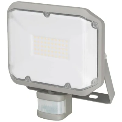 Bild av Brennenstuhl LED strålkastare AL 3050 med PIR / för utomhusbruk rörelsesensor och 3110 lumen (LED ljus väggmontering, 30W, varmvitt 3000K, IP44)