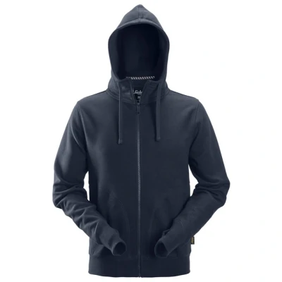 Bild av HOODIE FULL ZIP AW MARINBLÅ STL XL Beijerbygg Byggmaterial