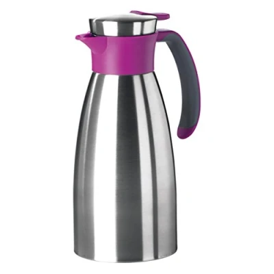 Bild av Emsa Kaffekanna Termos, Rostfritt Stål, Silver/Rosa, 1 L