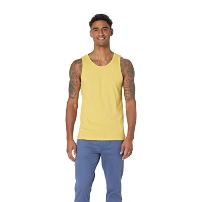 Bild av Amazon Essentials Men&#039;s Linne smal passform, Gul, XXL