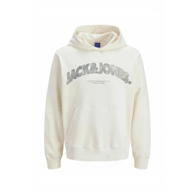 Bild av Jack &amp; Jones PLUS SIZE Luvtröja, Storlek: 6XL, Antique white