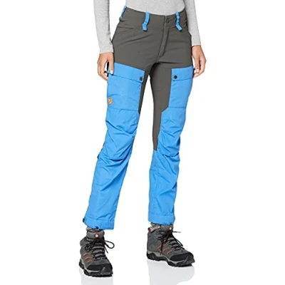 Bild av FJÄLLRÄVEN dam Keb Pants böjd W byxa, svart/grön, 40