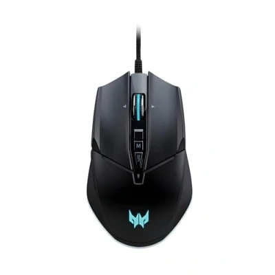 Bild av Acer Predator Cestus 335 spelmus (19 000 DPI, 400 IPS spårning, 10 programmerbara knappar, 0,5 ms svarstid, RGB belysning), svart