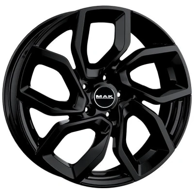 Bild av MAK Apollo Shiny Black 7x17 4/108 ET32 B65