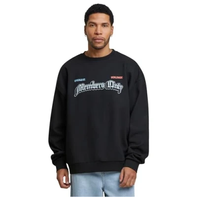 Bild av Upscale by Mister Tee ONLY Members Crewneck Sweatshirt, Storlek: XL, Black
